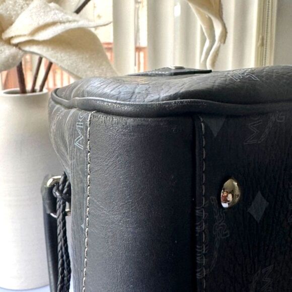 MCM Visetos Boston Bag - Picture 15 of 16